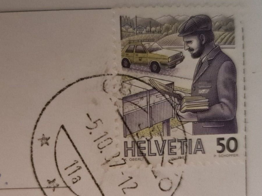 Cartoline postali: Ansichtskarte Rovio 1987 – Usato da Dintikon venduto da Vexi 1