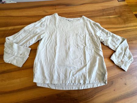 Bluse Marc O'Polo Lyocell beige Grösse 36 Top Zustand