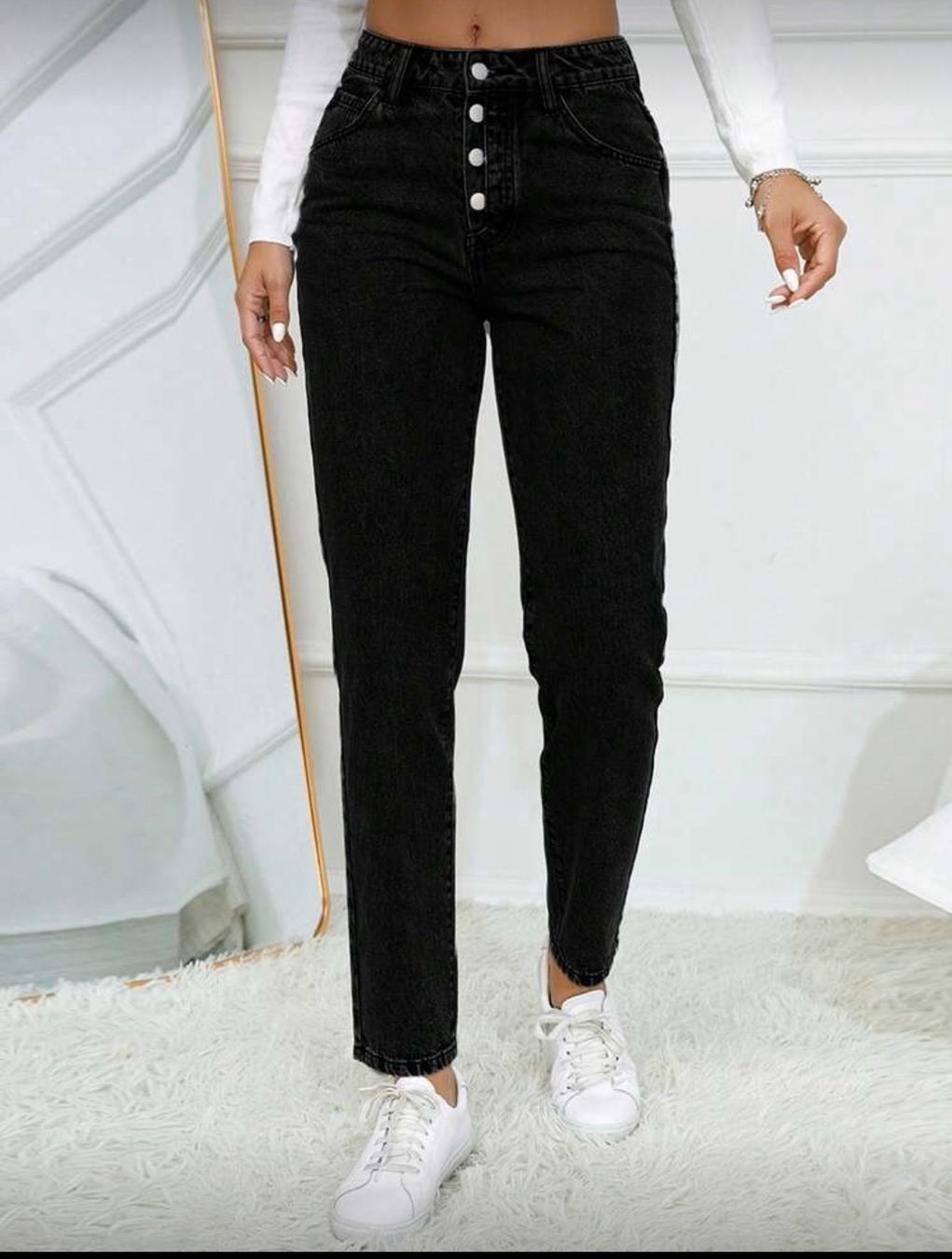 Jeans: Jeans schwarz L Hose Jeanshose – Nuovo e nell'imballaggio originale da Lengnau BE venduto da U_g_o 3