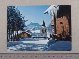 Leysin, l'église protestante, 1973