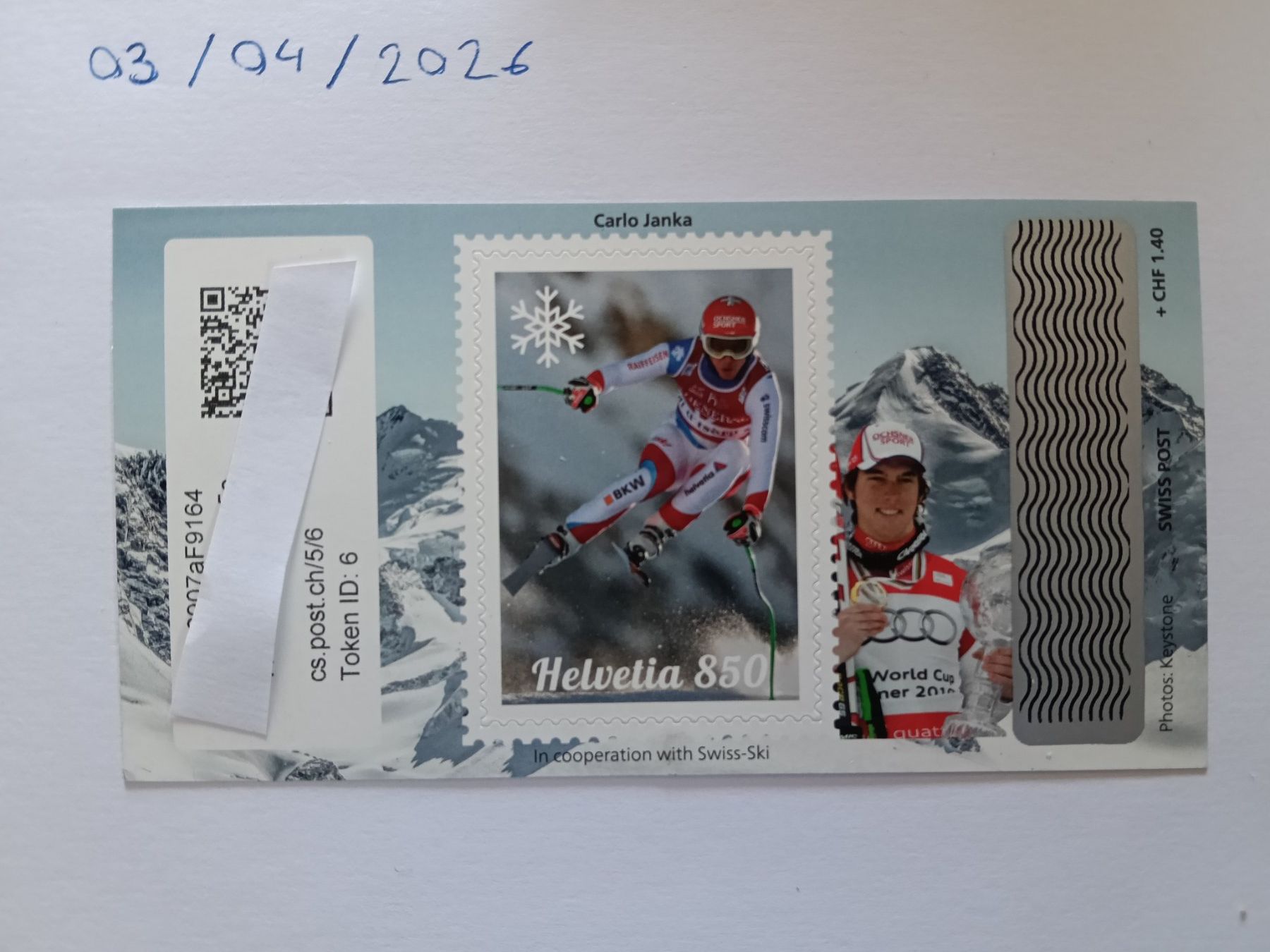 Tutti i francobolli: Crypto Stamp Timbre Swissski – Nuovo (secondo la descrizione) da Lamboing venduto da pet_djp8