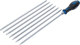 Schraubendreher-Satz mit Wechselklingen, Torx & Torx Plus