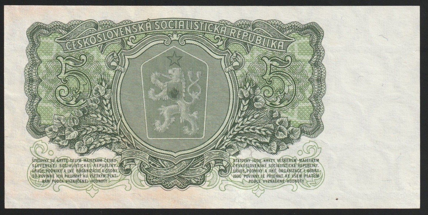 Billets de banque: Tschechoslowakei 3 Korun 1961 – D'occasion à Brugg AG par banknoten_muesli 1