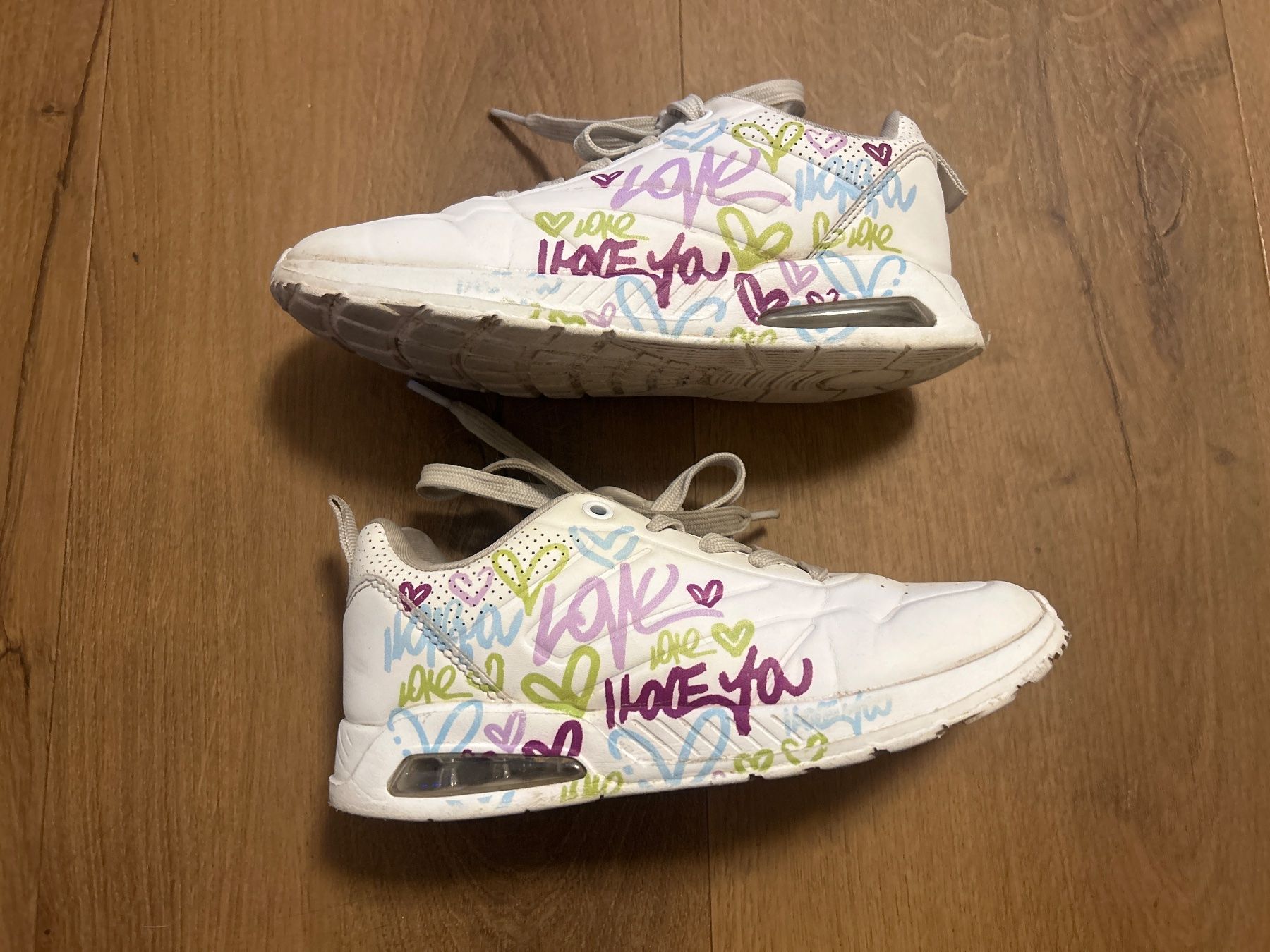 Scarpe per ragazze: Mädchen Sneakers Turnschuhe weiß Gr 33 – Usato da Regensdorf venduto da Spyke55 4