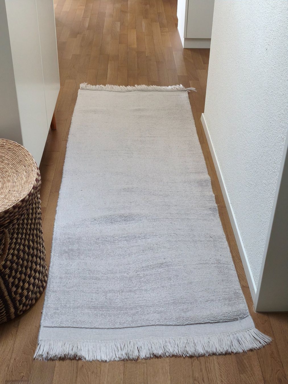 Tappeti: Benuta Läufer Teppich "Pure" (Jade Hellgrau) – Usato da Niederrohrdorf venduto da yan_zkz6