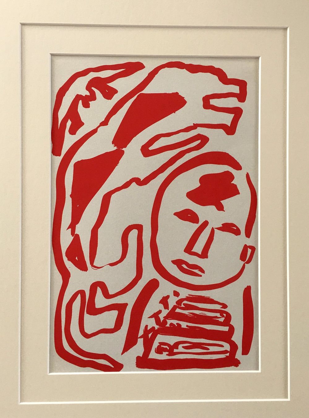 Grafica & Litografie: A.R. Penck Original Siebdruck / Serigraphie "Lyrik" – Usato da Nennigkofen venduto da juhit 1