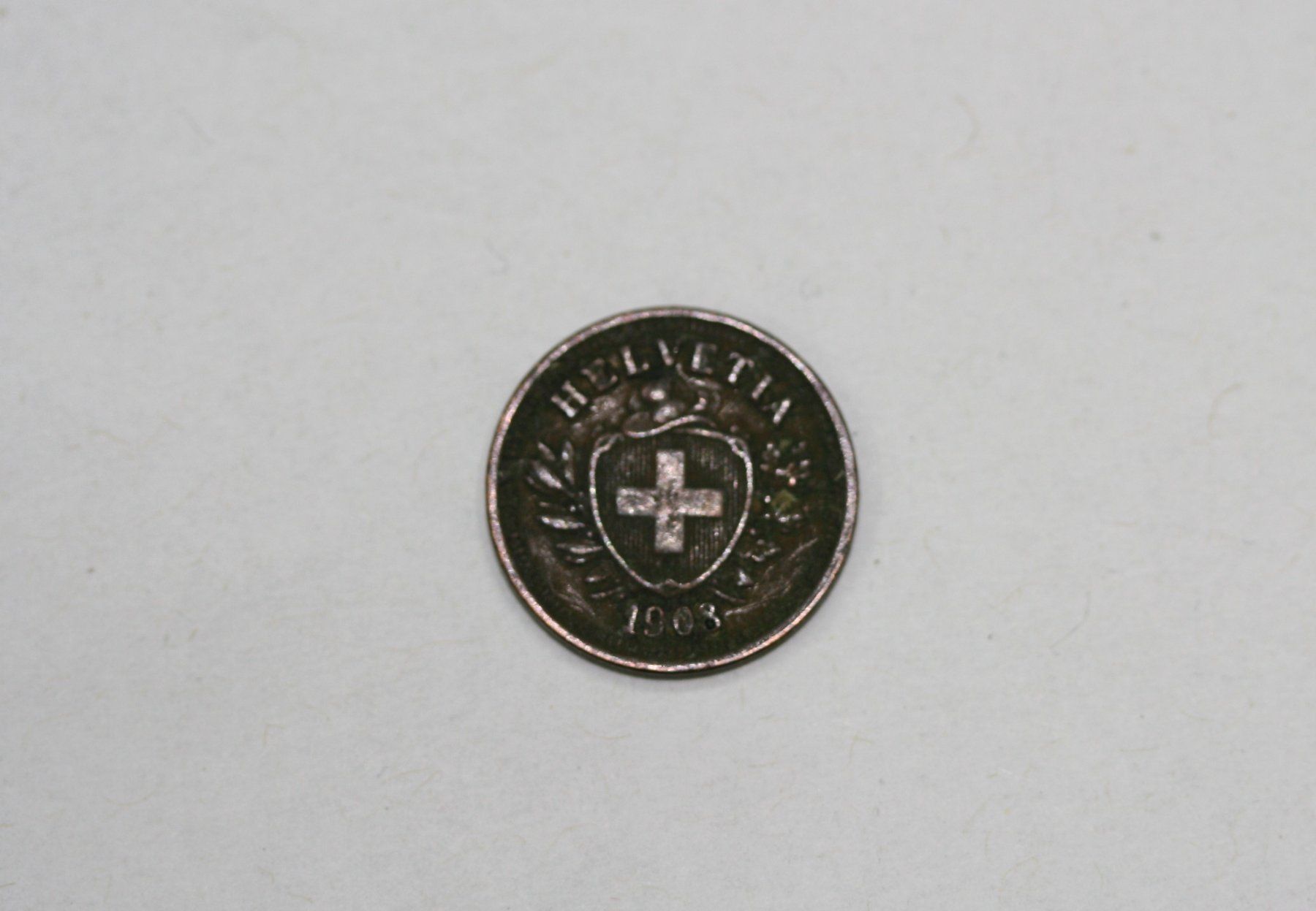Toutes les monnaies: 1 Rappen 1908 – Neuf (Voir description) à Chur par Invinoveritas 1