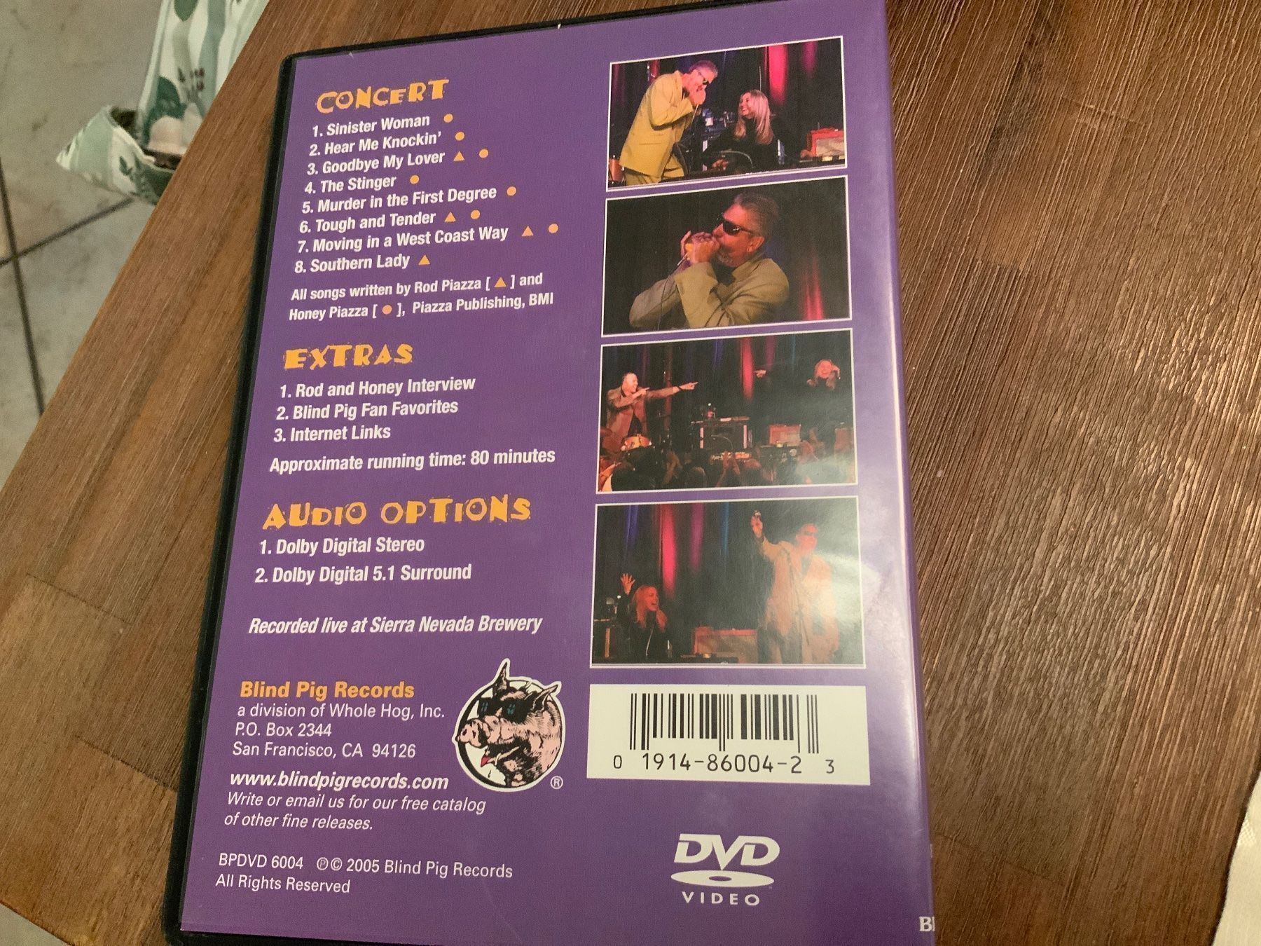Tutti i DVDs: Rod Piazza & the Mighty Flyers, DVD – Usato da Uster venduto da Macita56 1