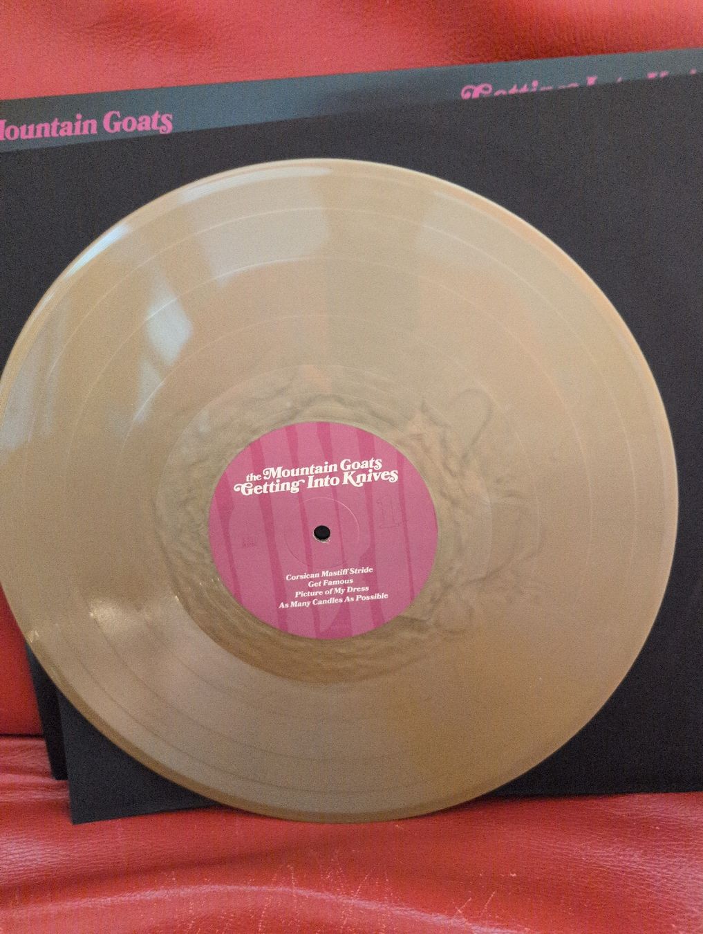 Vinyles: the Mountain Goats - Getting into Knifes colored Vinyl – Neuf (Voir description) à Bern par rabbit01 2