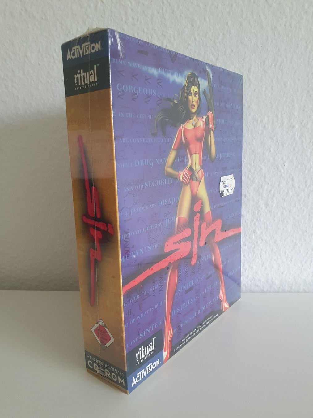 Spiele: PC Game SiN (1998) Big Box neu / verschweisst – Neu und originalverpackt aus Greifensee von perfectioN88