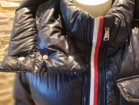 Moncler Daunenjacke 164 Marine-Blau TOP, super warm