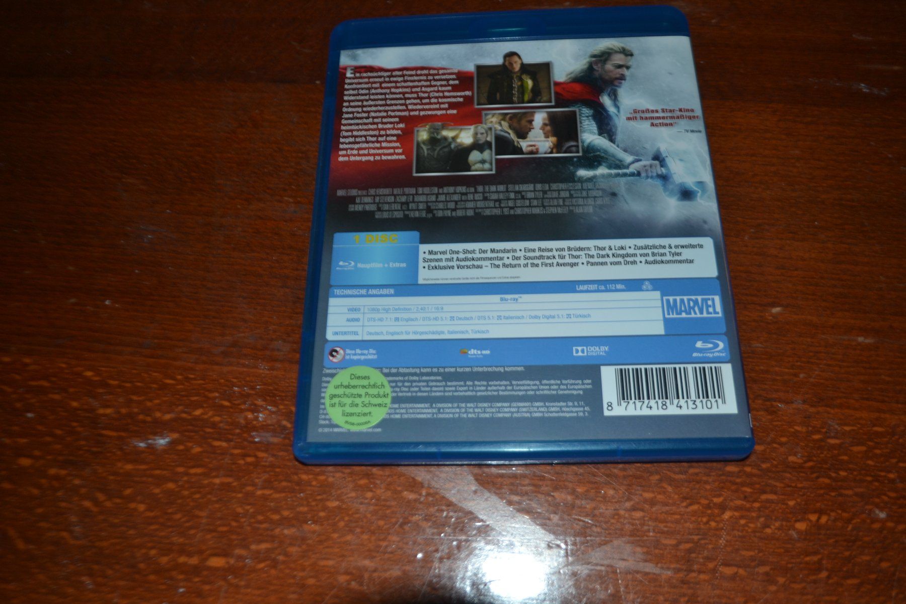 Tutti i DVDs: Thor the dark Kingdom – Usato da Laupen ZH venduto da chefdom 1