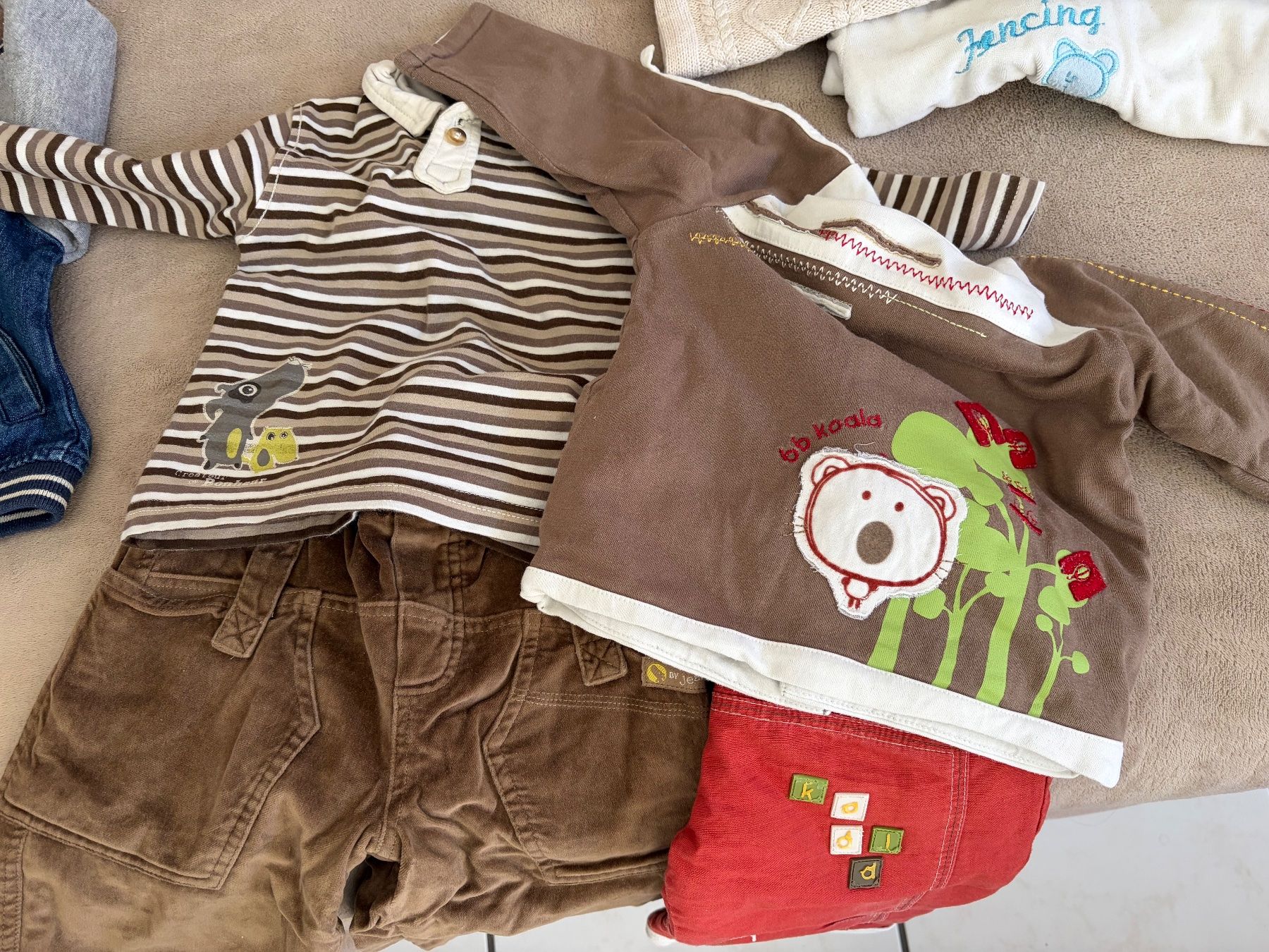 Lotti & Set di vestiti: Lot habits t.74 – Usato da Liddes venduto da Couik 1