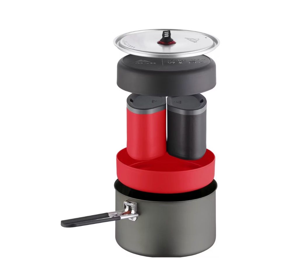 Set di piatti: Msr Alpinist 2 System + Msr PocketRocket 2 – Usato da Felsberg venduto da michaela_773