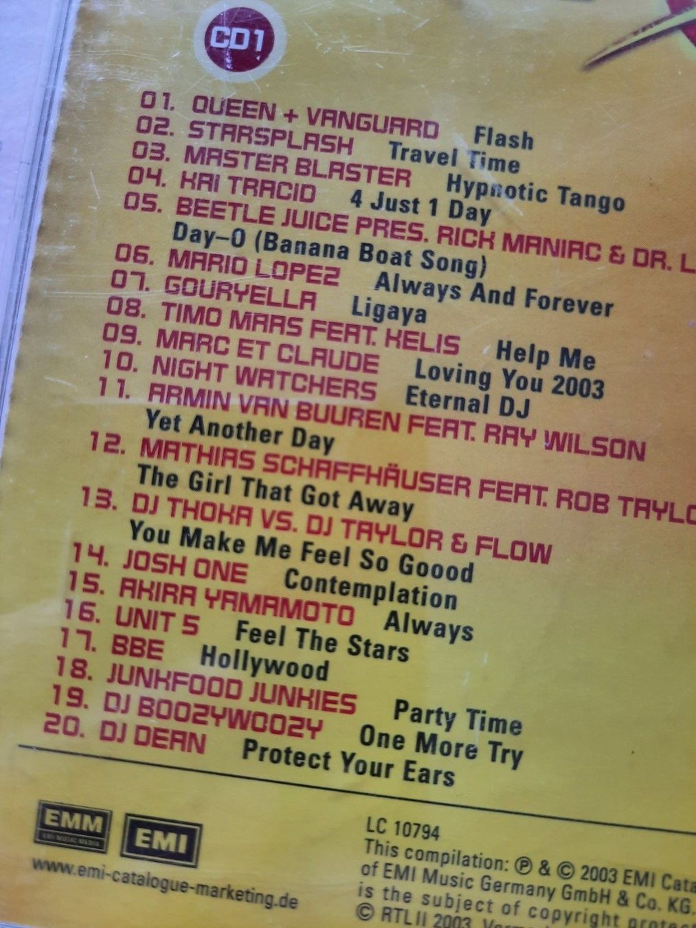 CDs: Cd Flash Trance double album  – D'occasion à Pully par bro_n52j 2