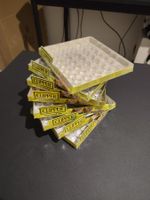 Lot of 8 empty Clipper displays, 48 slots each