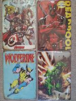 Blechschild Marvel Hulk, Thor, Wolverine