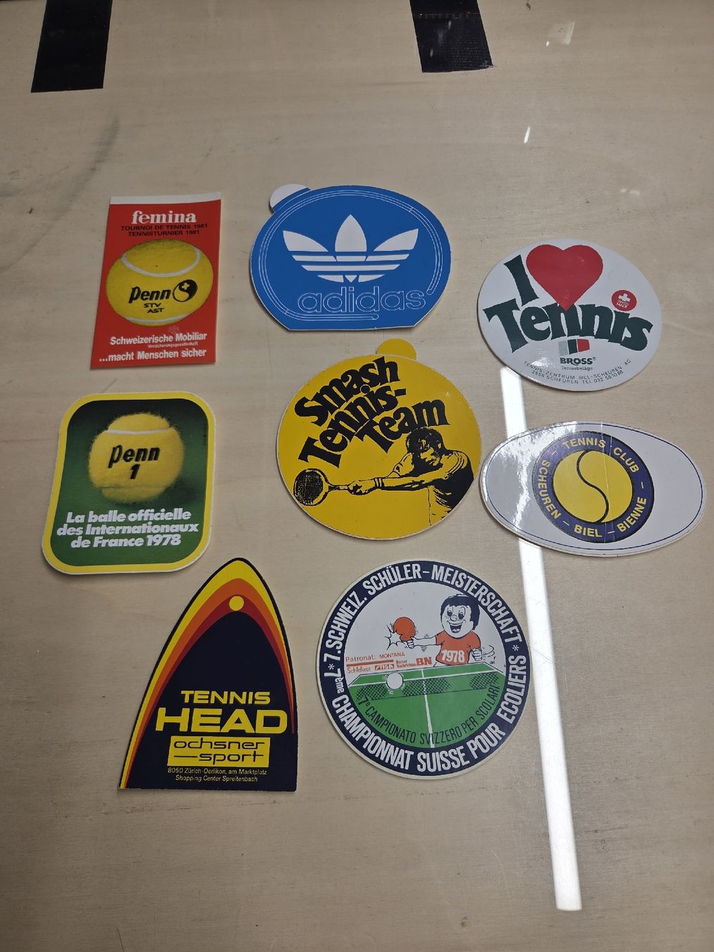 Sticker: Tennis Aufkleber  – Usato da Wetzikon ZH venduto da AmacherM