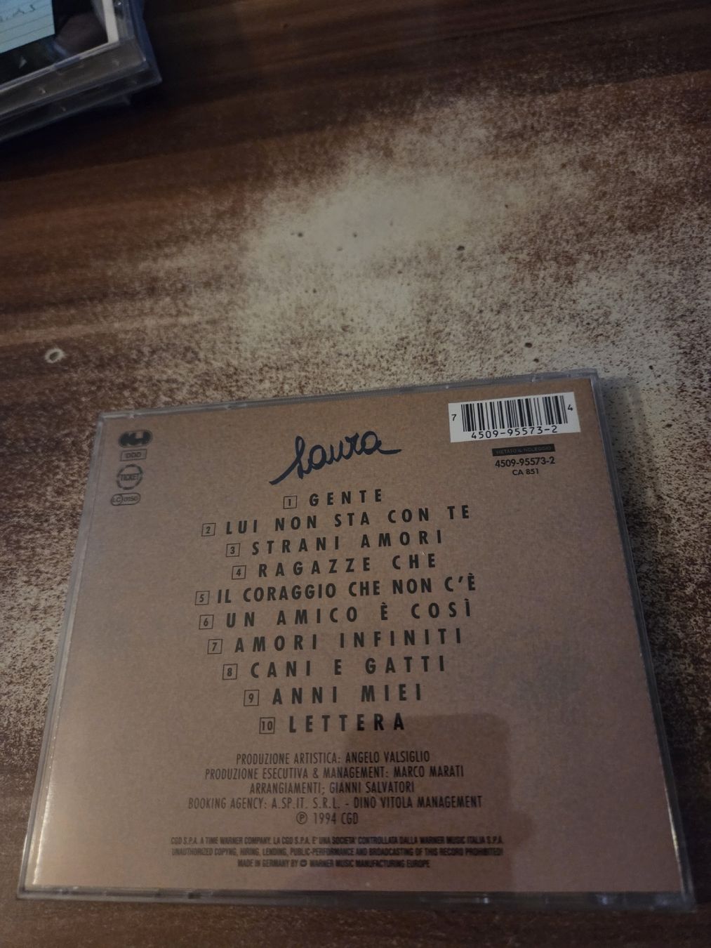CD: Laura Pausini - Laura – Usato da Wattenwil venduto da Mage66 1