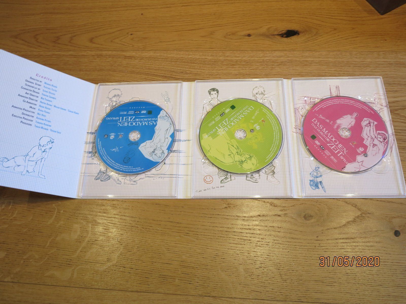 Tutti i DVDs: Das Mädchen das durch die Zeit sprang – Usato da Bettmeralp venduto da stermei 2