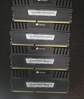 Corsair Vengeance 16GB (4x4GB) DDR3 1600MHz CL9 1.5V PC3-128