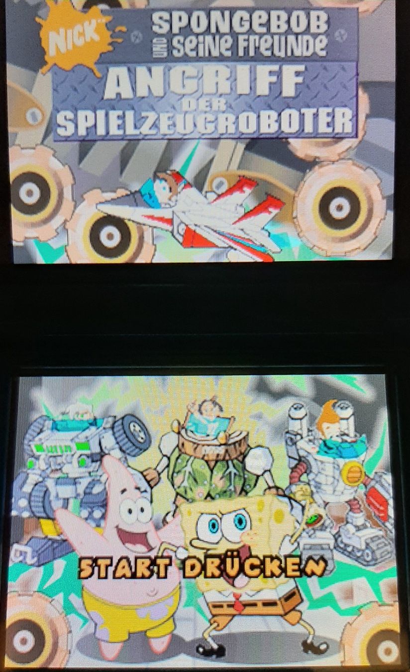 Nintendo Giochi: Spongebob Angriff der Spielzeugroboter Nintendo DS – Usato da urdorf venduto da Boo24 1