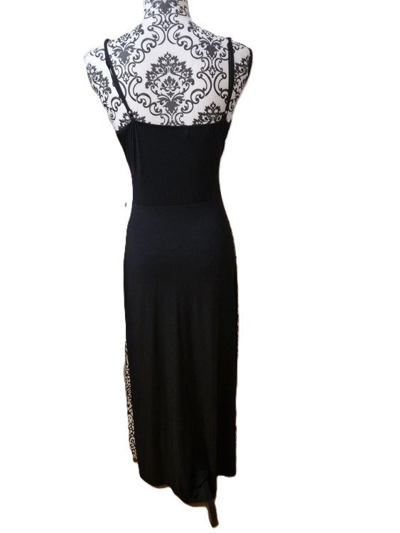 Kleider: Elegantes Abendkleid, Gr.M, schwarz-silber, Leopard muster – Gebraucht aus Glattbrugg von majuska01 3