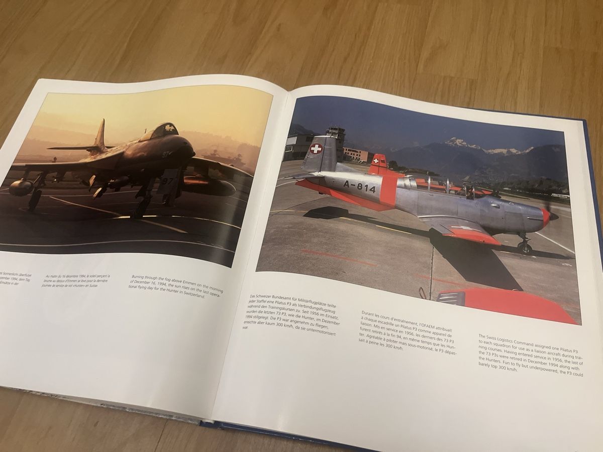 Libri: Hunter Fascination Schweizer Flugwaffe Armee – Usato da Wiesenberg venduto da swissantik 7