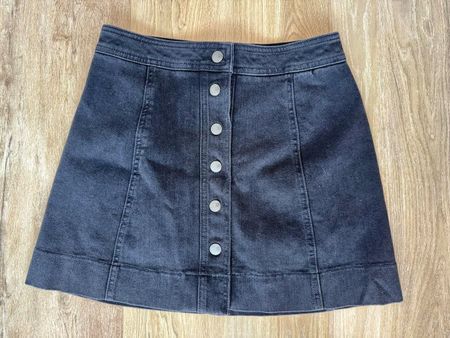 $98! Denim-Minirock / Jeansrock von US-Marke Madewell, Gr. S