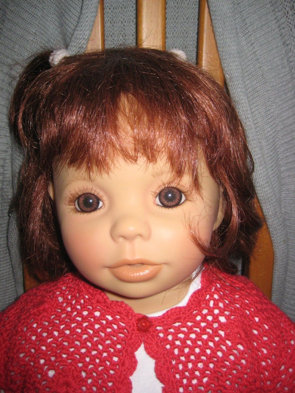 Bambole: Künstlerpuppe Franziska – Nuovo e nell'imballaggio originale da Würenlingen venduto da Girlie4 1