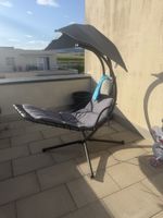 Sonnenliege mit Dach und Kissen guter Zustand