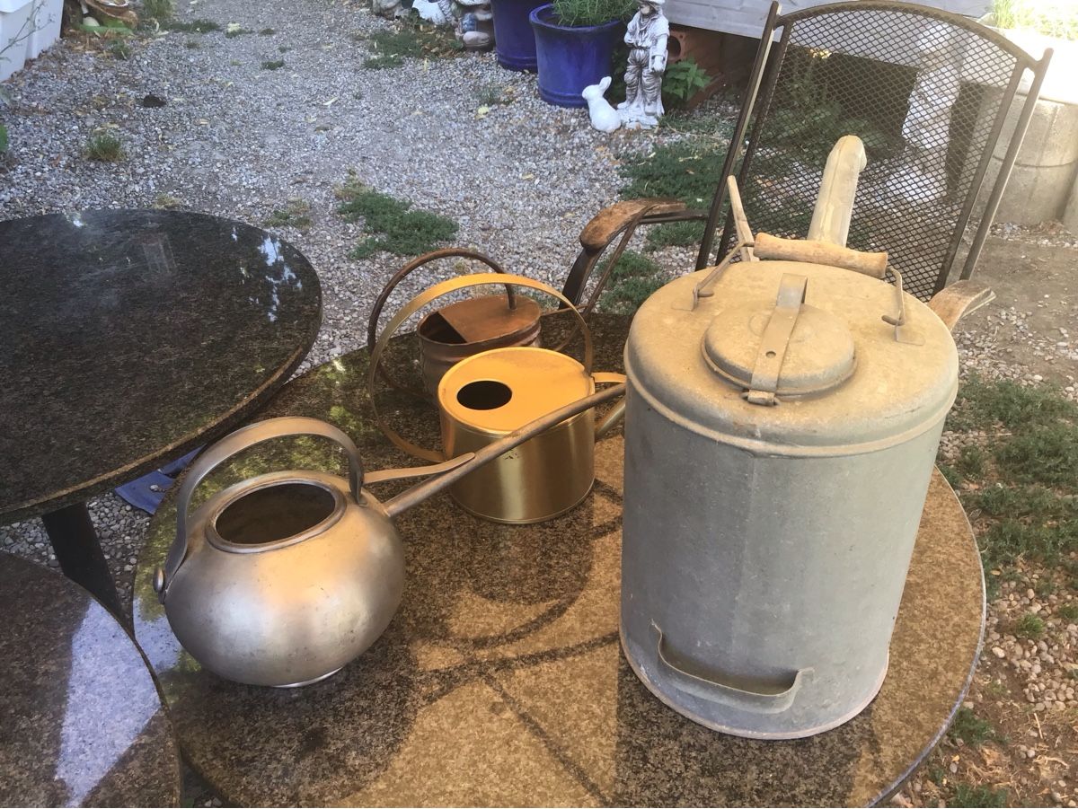 Annaffiatura & Irrigazione: Garten Giesskannen Set Vintage gebraucht – Usato da Bazenheid venduto da jud_wk8k 7