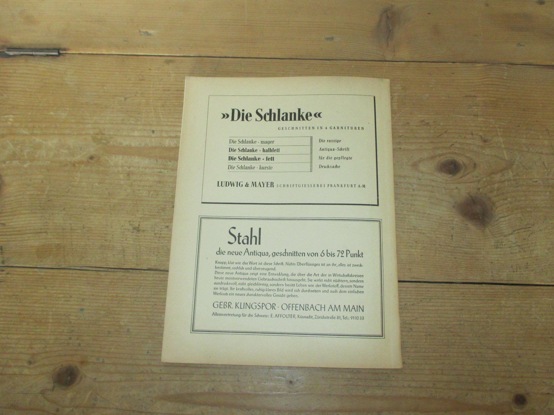 Libri: Typographische Monatsblätter 1939 – Usato da Flims - Dorf venduto da Stagediver 9