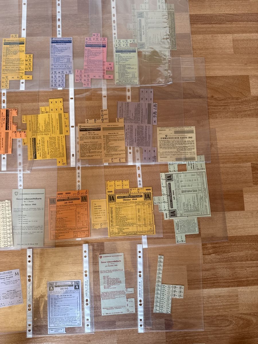Cartoline: Lebensmittelkarten div. kleine Sammlung 32Stk – Usato da Grub AR venduto da sam_rq67 1