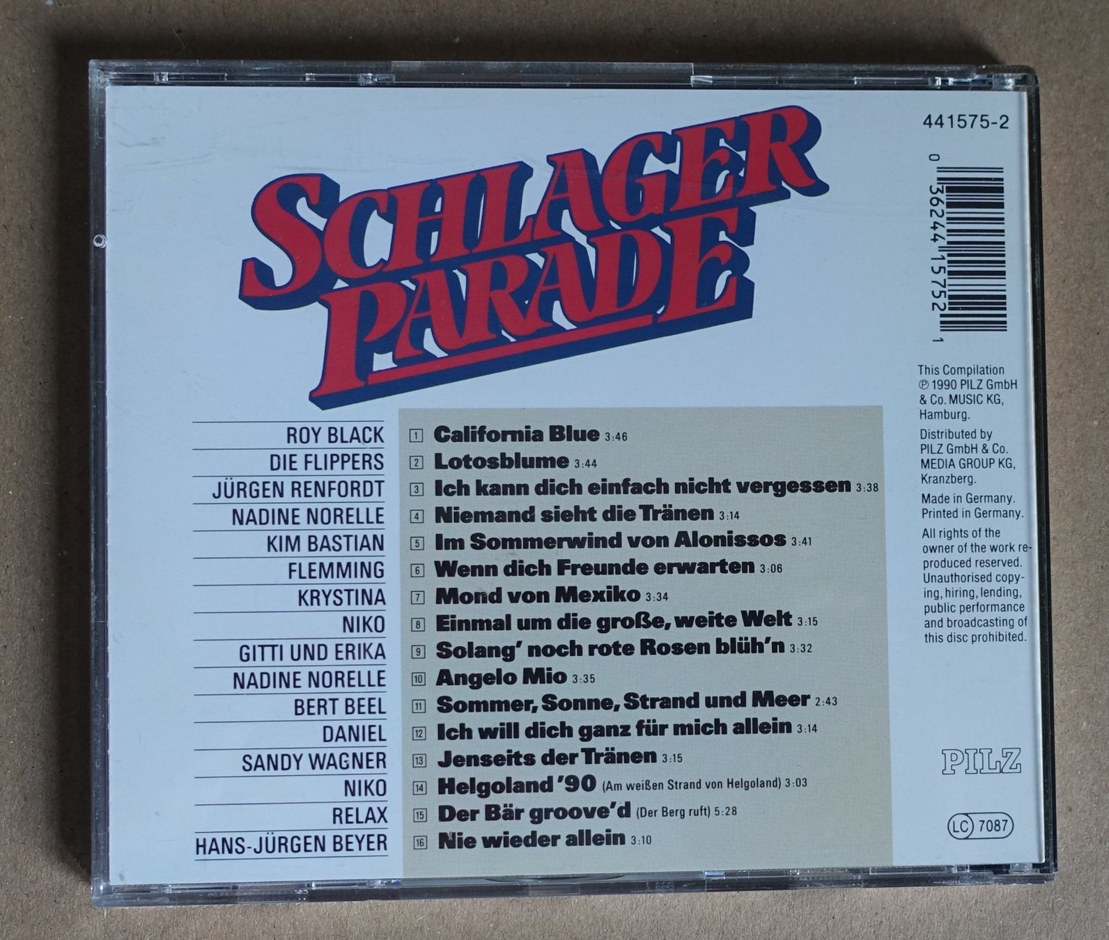 CD: Schlagerparade - D17 – Usato da Sessa venduto da discoverymedia 1
