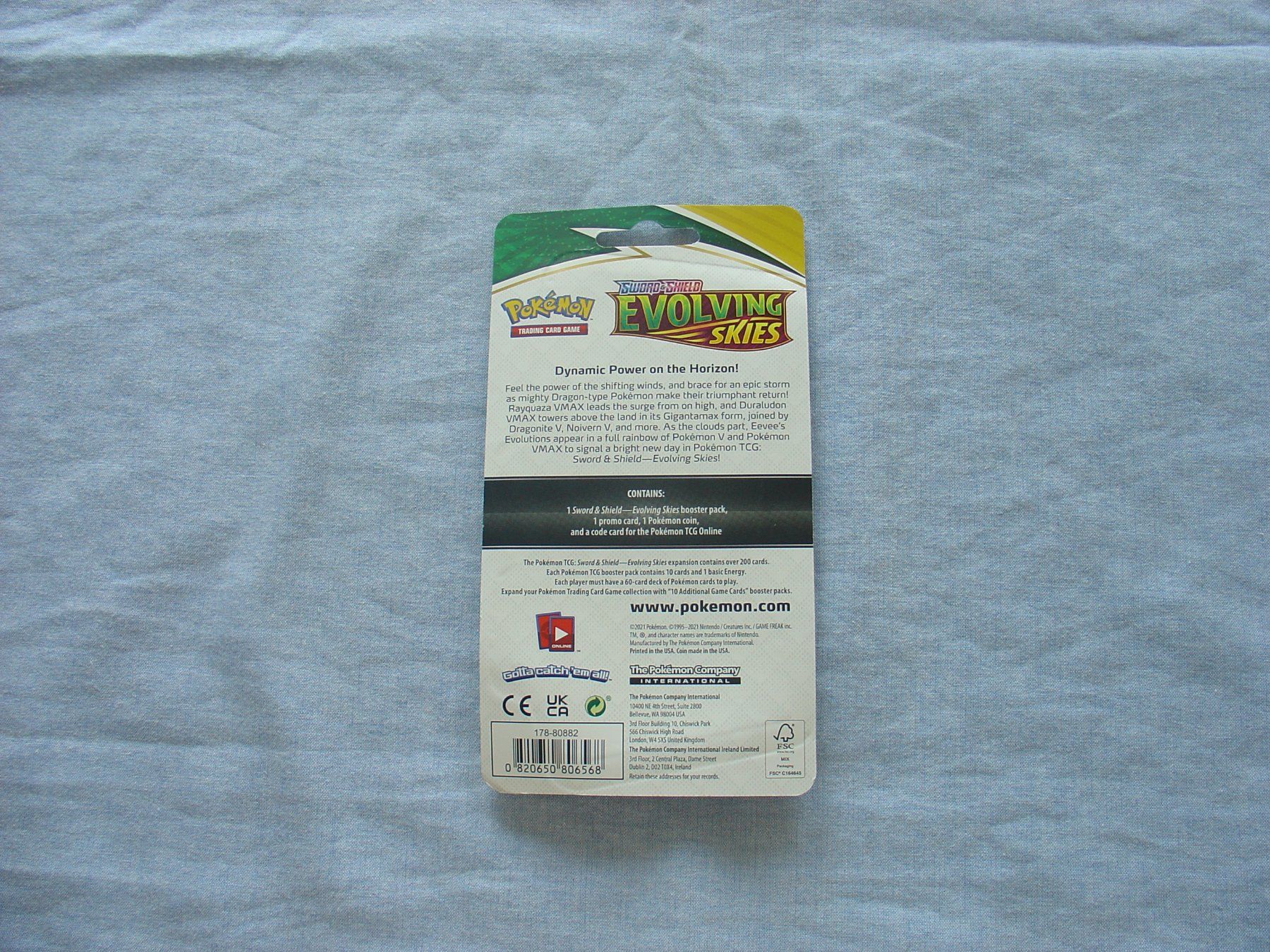 Pokémon Carte collezionabili: Pokémon booster pack Evolving Skies – Nuovo e nell'imballaggio originale da porrentruy venduto da coco7067 1