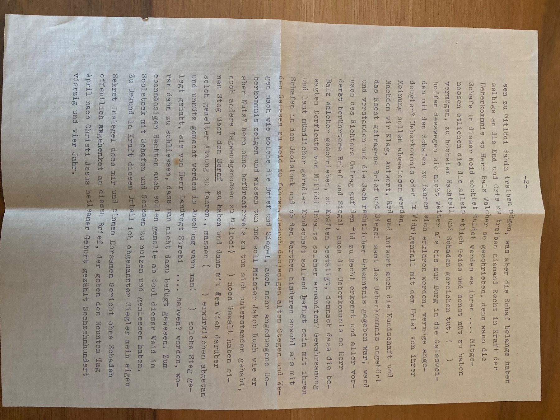 Documenti: historische Urkundeu – Usato da Mitlödi venduto da rit_v5ym 2