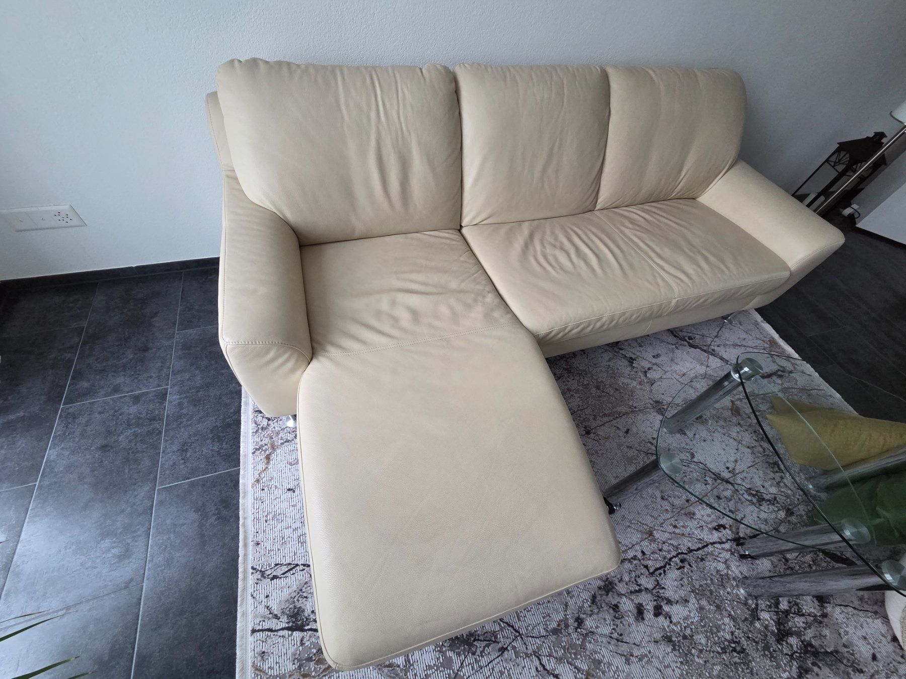 Divani: Sofa Leder sucht neues zu Hause – Usato da Sirnach venduto da Meli9552 2