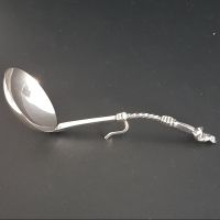 Sahnelöffel Antik Silber