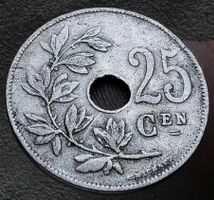 BELGIEN 25 CENTIMES 1922