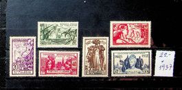 OCÉANIE SÉRIE NEUVE* 1937 COTE 22.00 EUROS /T200