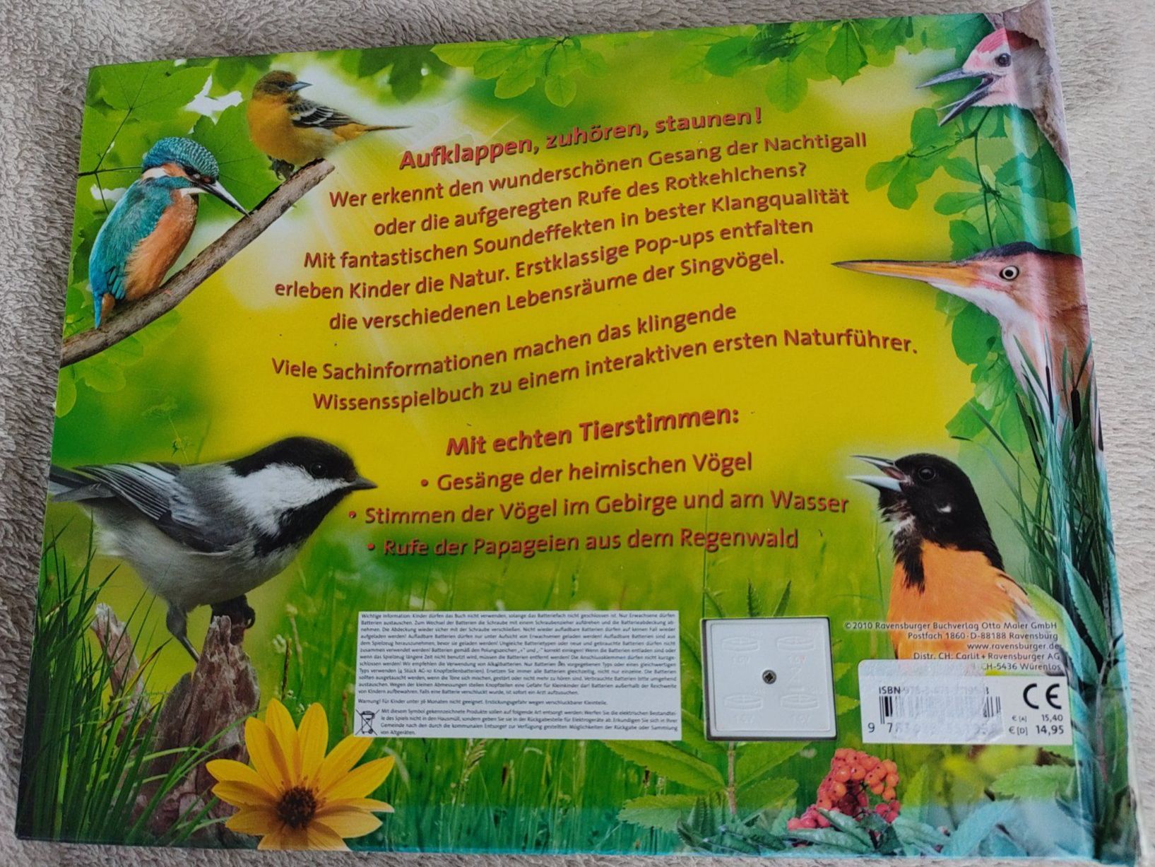 Libri: Buch Zauberklang der Vögel – Usato da Strengelbach venduto da Phorensic_30 1