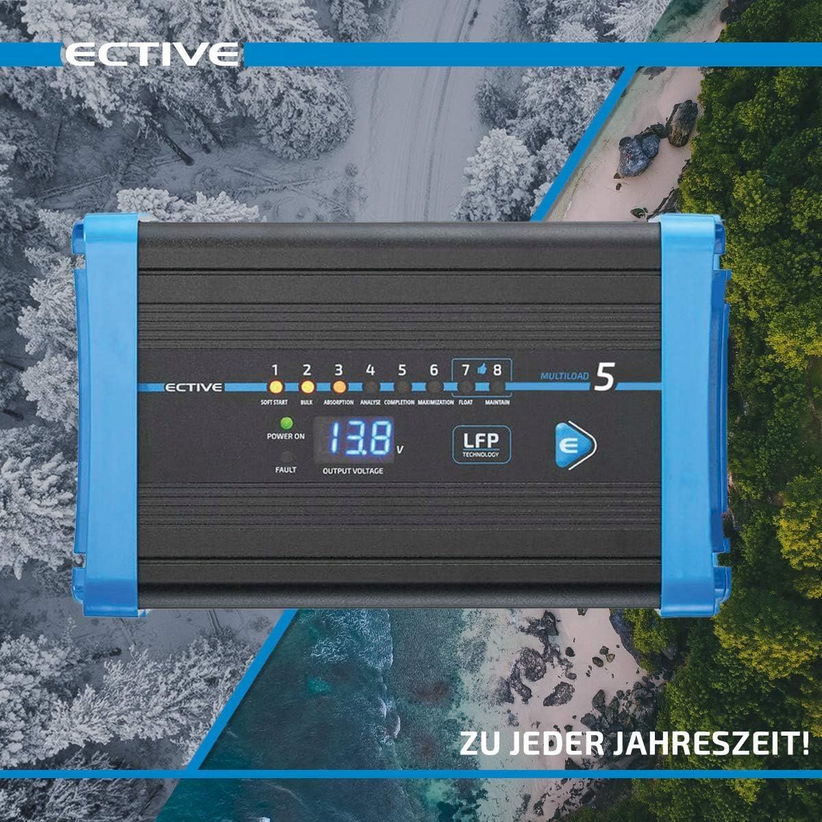 Chargeurs de batterie: ECTIVE Multiload 20LFP Batterieladegerät – Neuf avec emballage d'origine à Bottighofen par zaap 3
