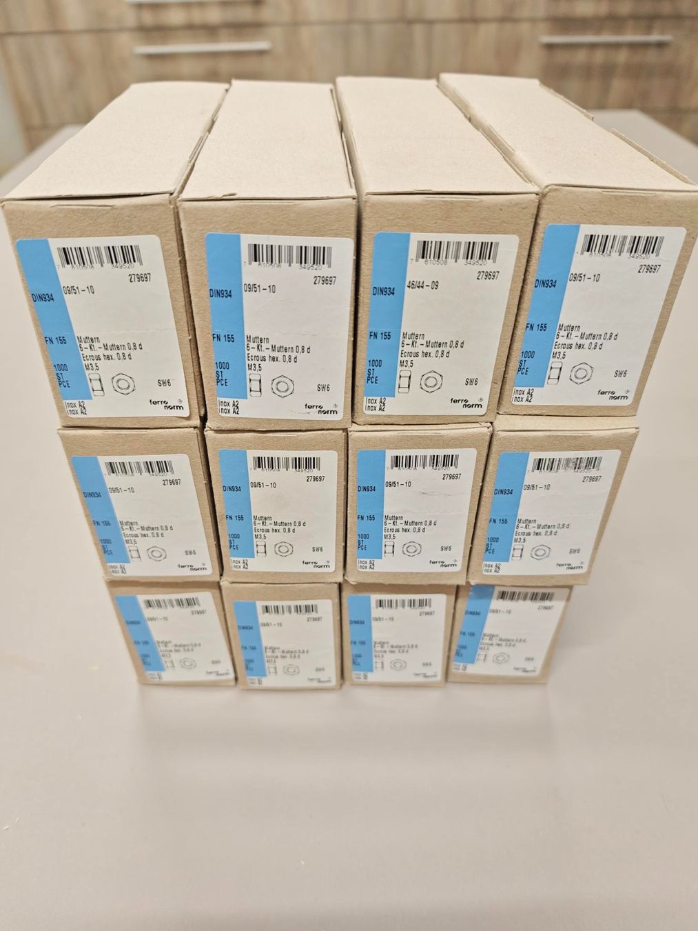 Alle Werkzeuge: Muttern Inox 3.5 – Neu und originalverpackt aus Sulz AG von Michu25