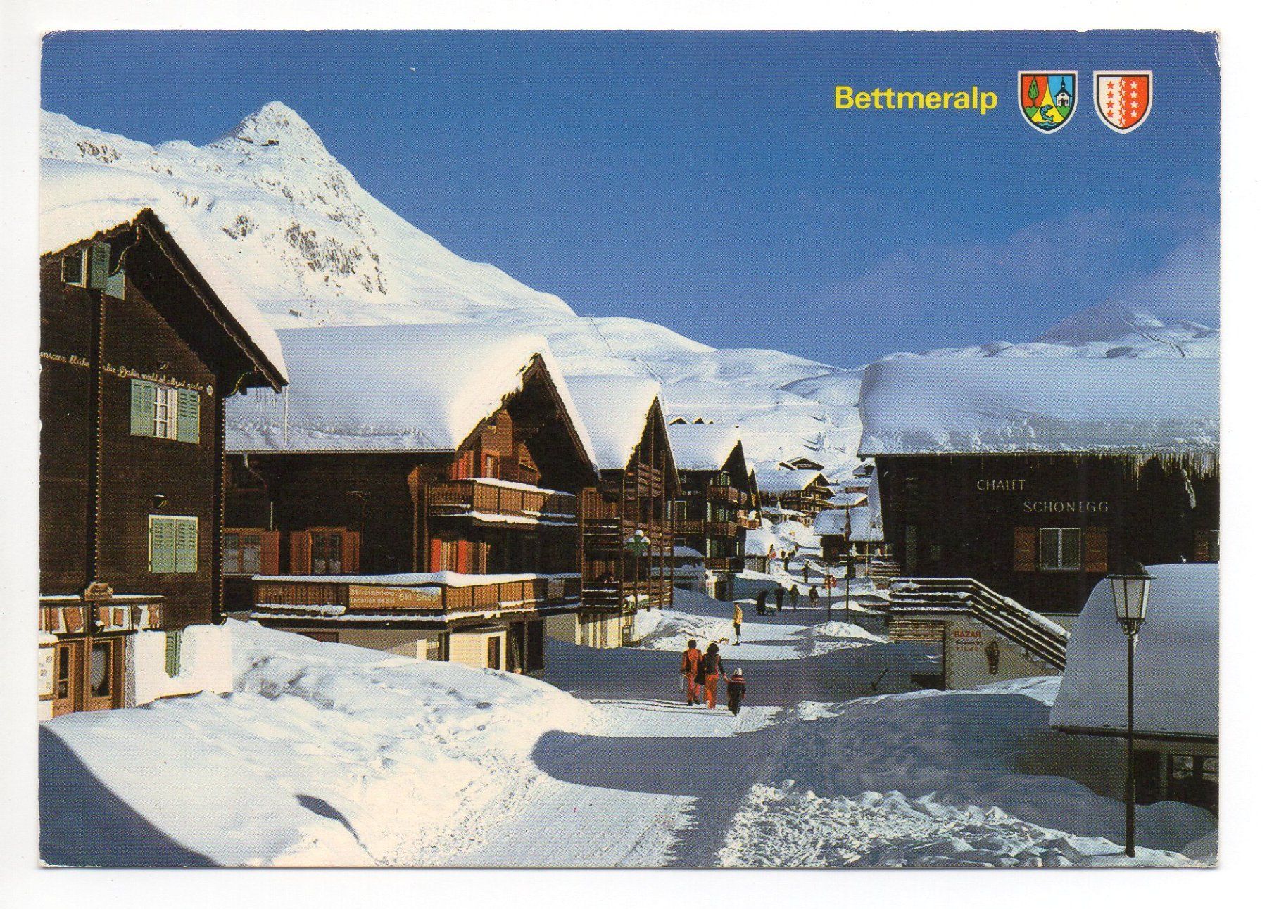 Ansichtskarten: BETTMERALP – Gebraucht aus Jona von philajona