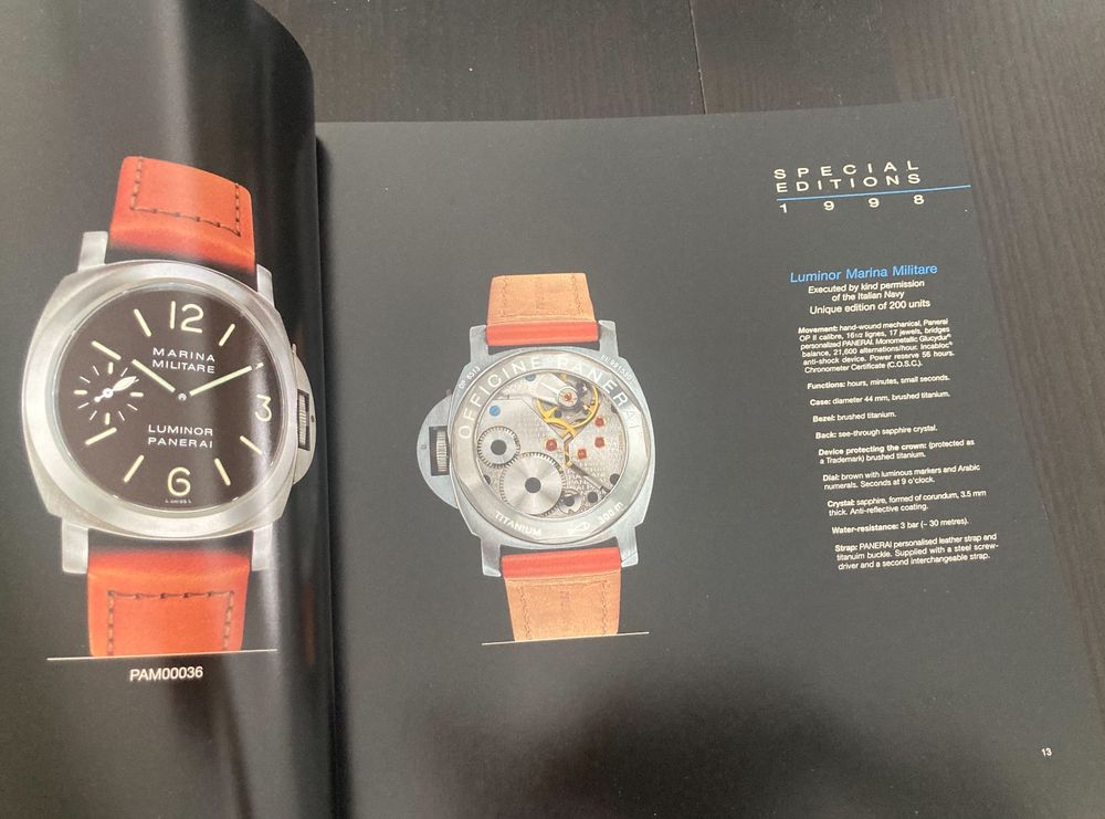 Panerai Special Editions 1997 2010 Kaufen auf Ricardo