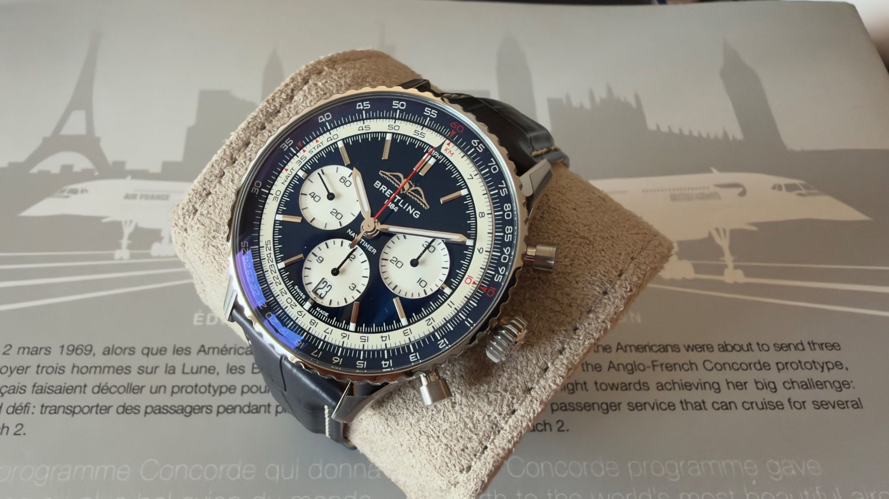Breitling Uhren: Breitling Navitimer Concorde - Neu Full Set Stickers – Neu und originalverpackt aus Pully von avabzh 5