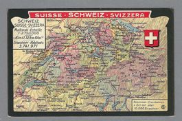 SCHWEIZ, TOPOGRAPHISCHE KARTE, *