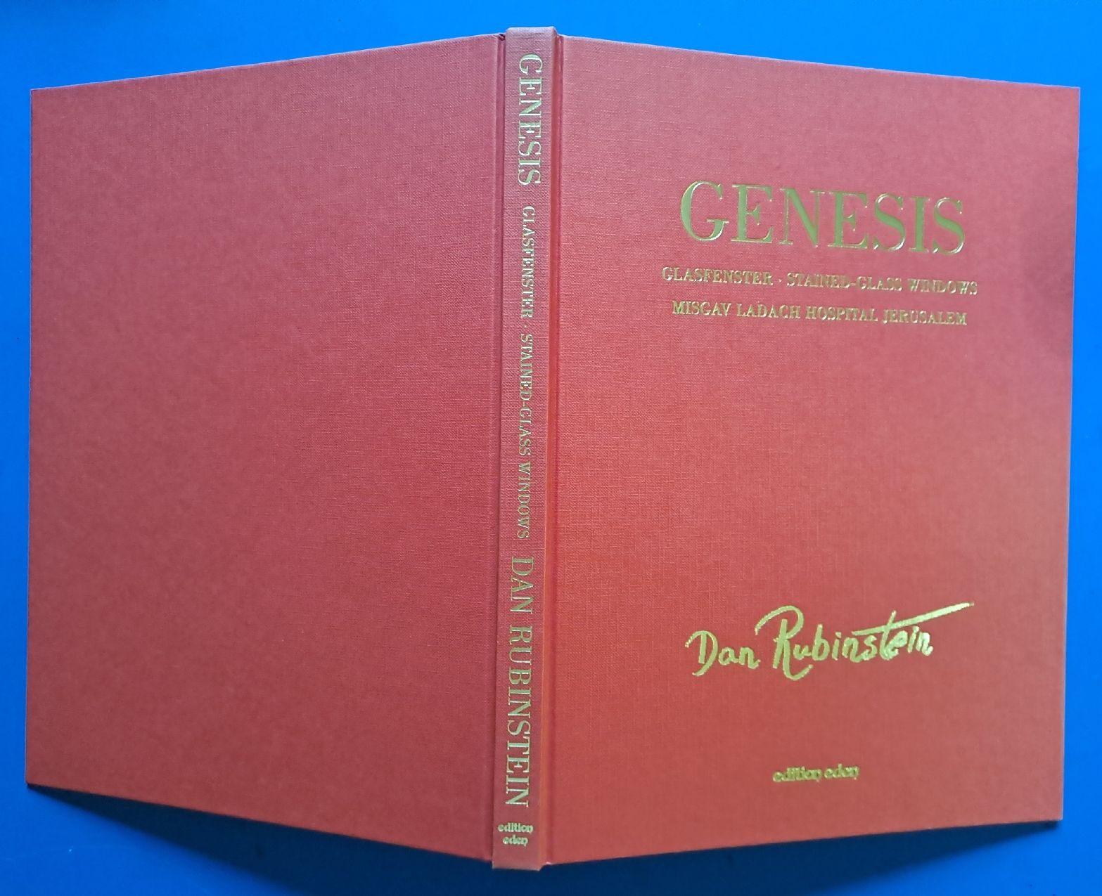 Libri: Dan Rubinstein: GENESIS. Glasierter in Jerusalem EA 1996 – Usato da Zürich venduto da archiphil 1