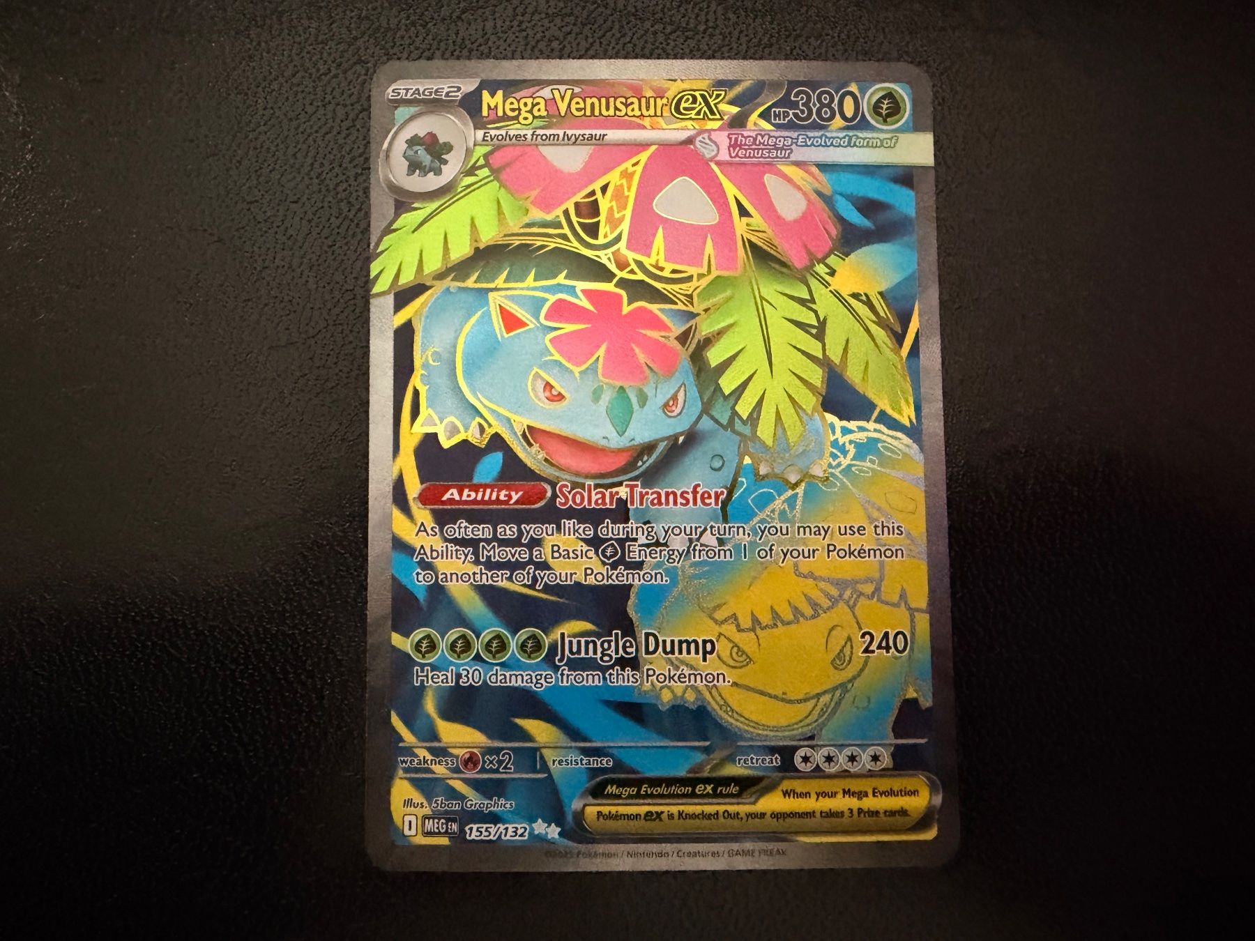 Pokémon Carte collezionabili: Mega Venusaur ex 155/132 Mega Evolution MEG NM EN – Nuovo (secondo la descrizione) da Luzern venduto da haeppel83